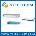 19 pouces 1U 24Core type coulissant fibre optique Patch Panel ODF fixe